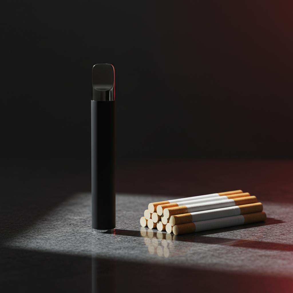 How many cigarettes are in a vape — comparison