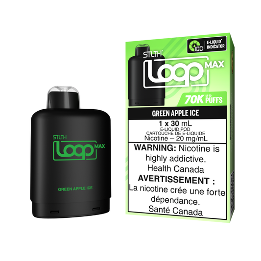 STLTH closed-pod system - Loop Max pre-filled pod