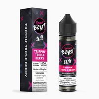 Flavour Beast Salts E-Liquid 60mL 20mg - Trippin' Triple Berry