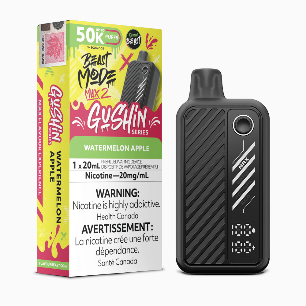 Flavour Beast Mode Max 2 Gushin - Watermelon Apple | Flavour Beast | Same-day GTA vape delivery