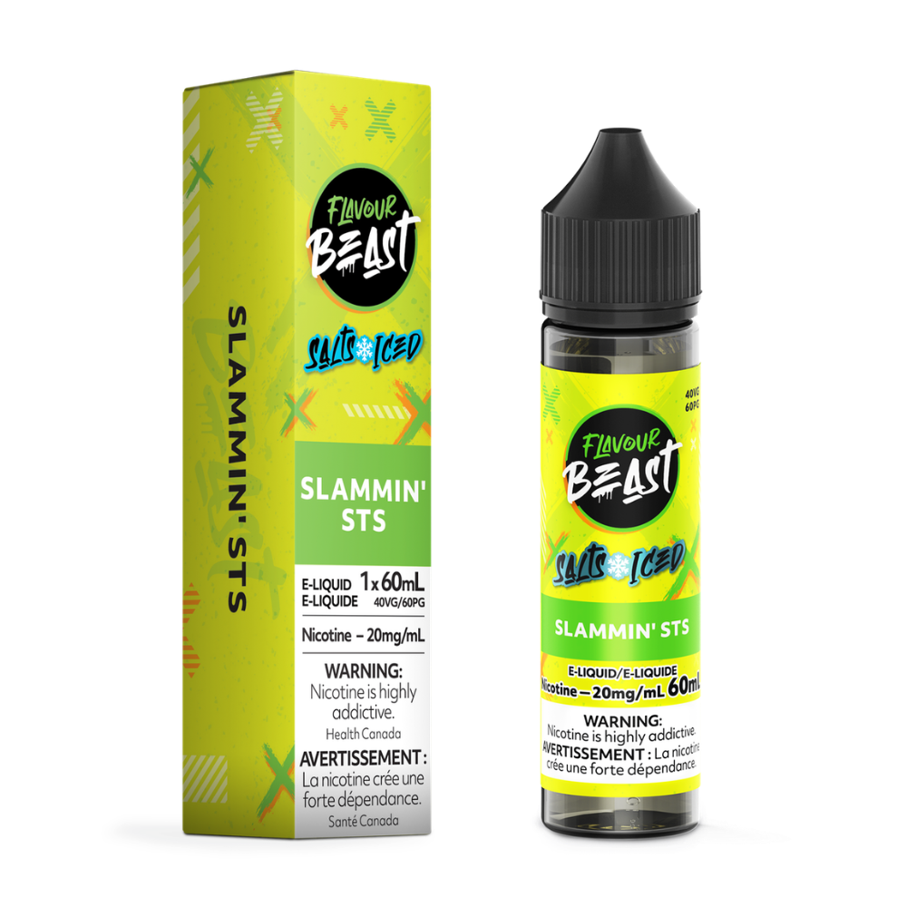 Flavour Beast Salts E-Liquid 60mL 20mg - Slammin' STS Iced