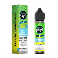 Flavour Beast Salts E-Liquid 60mL 20mg - Super Sour Blue Razz Iced