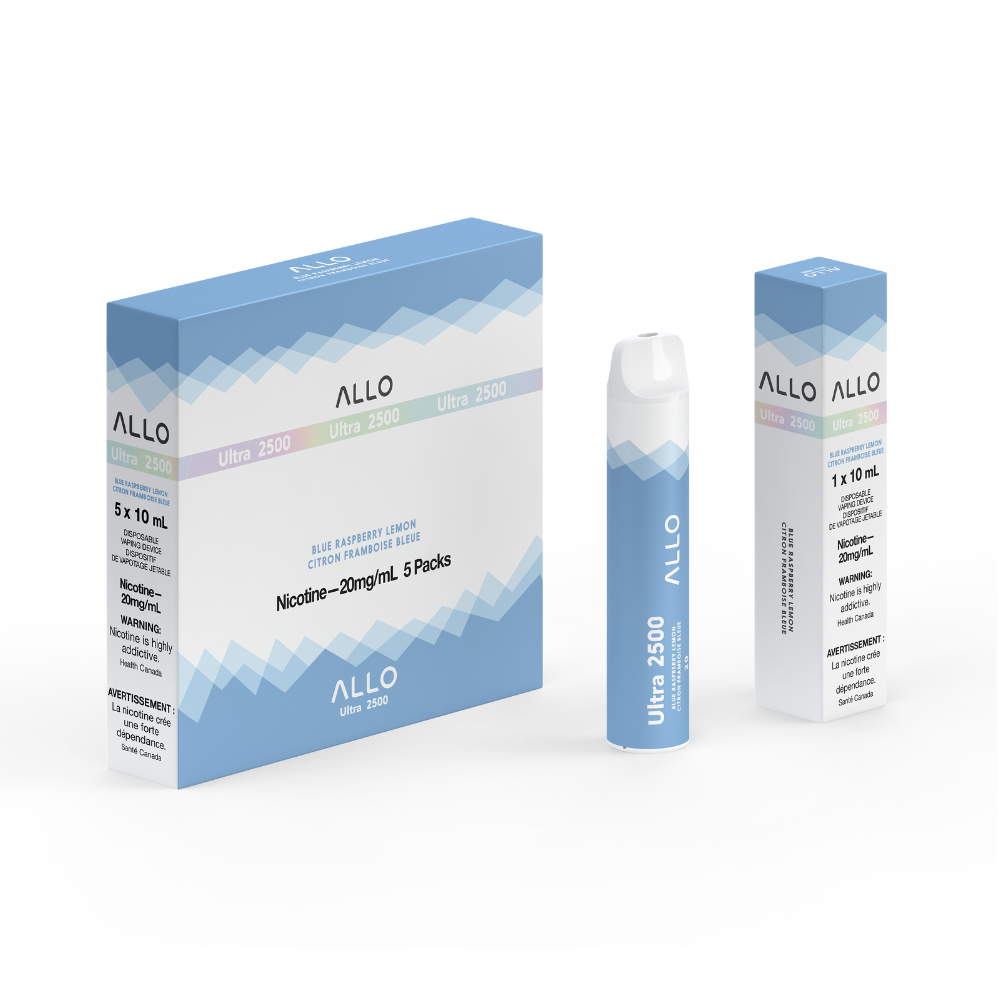 ALLO Ultra 2500  Disposable Vape - Blue Raspberry Lemon