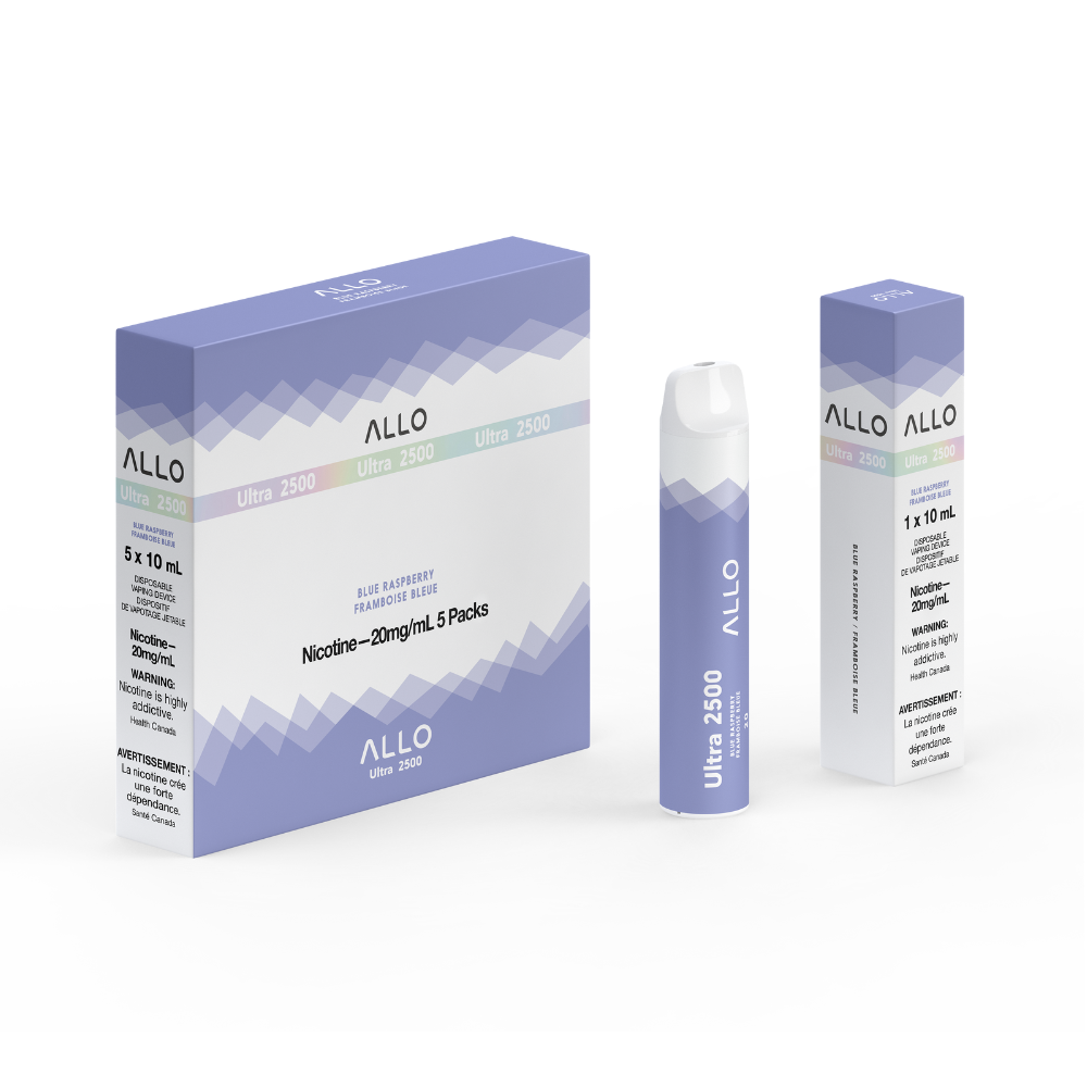 ALLO Ultra 2500  Disposable Vape - Blue Raspberry