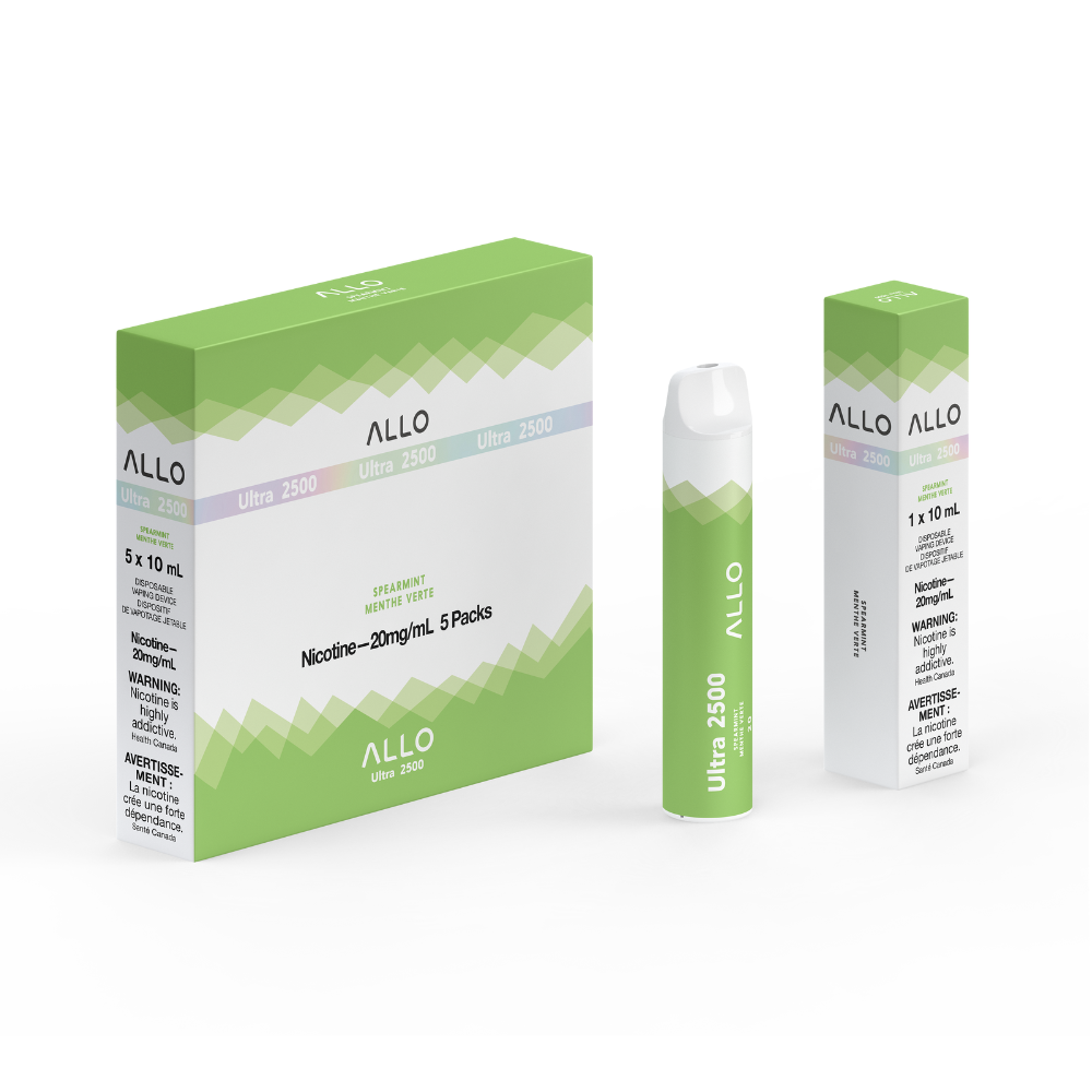 ALLO Ultra 2500 Disposable Vape - Spearmint
