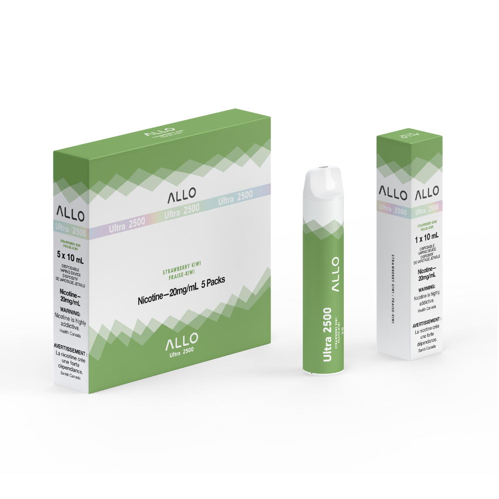 ALLO Ultra 2500 Disposable Vape - Strawberry Kiwi