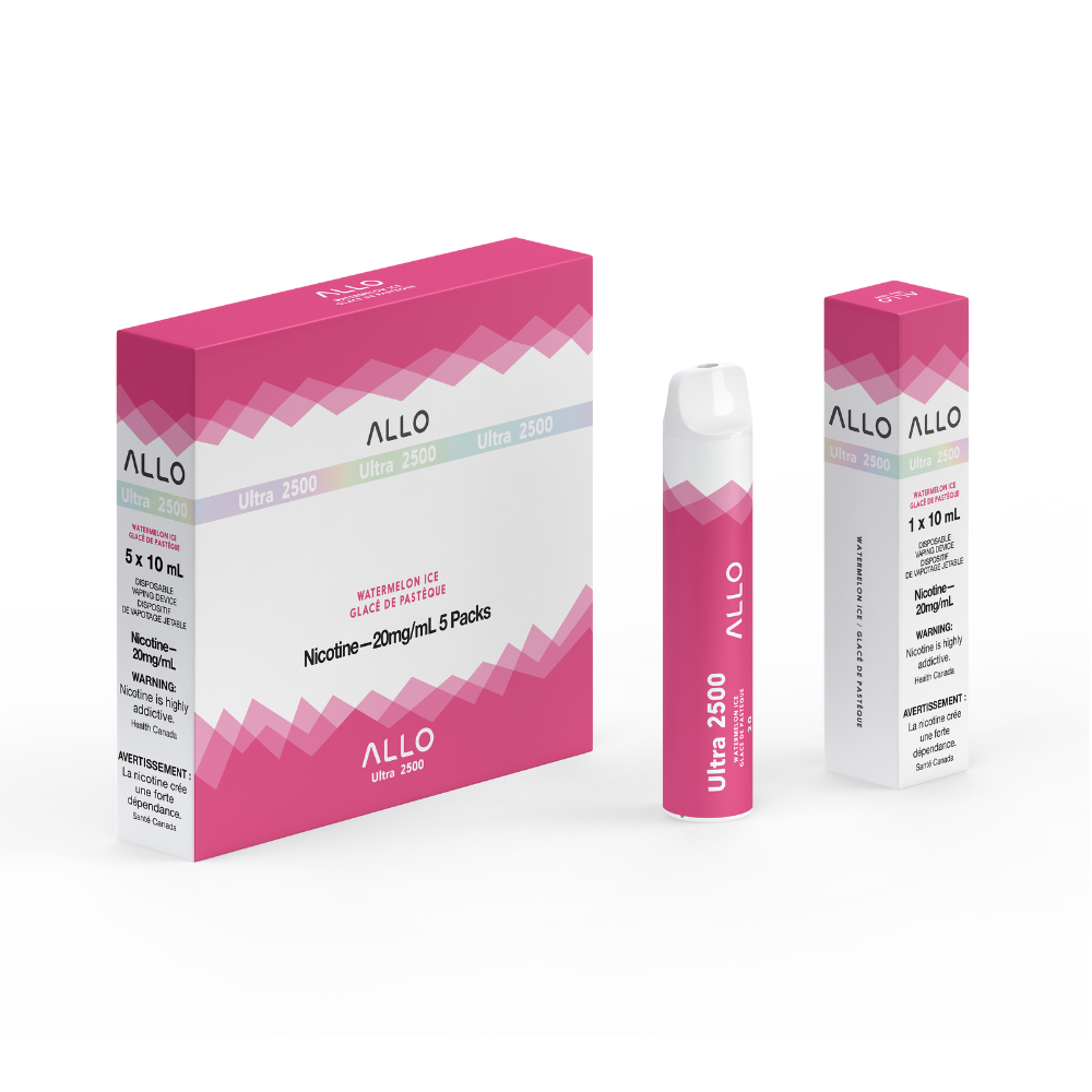 ALLO Ultra 2500 Disposable Vape - Watermelon Ice