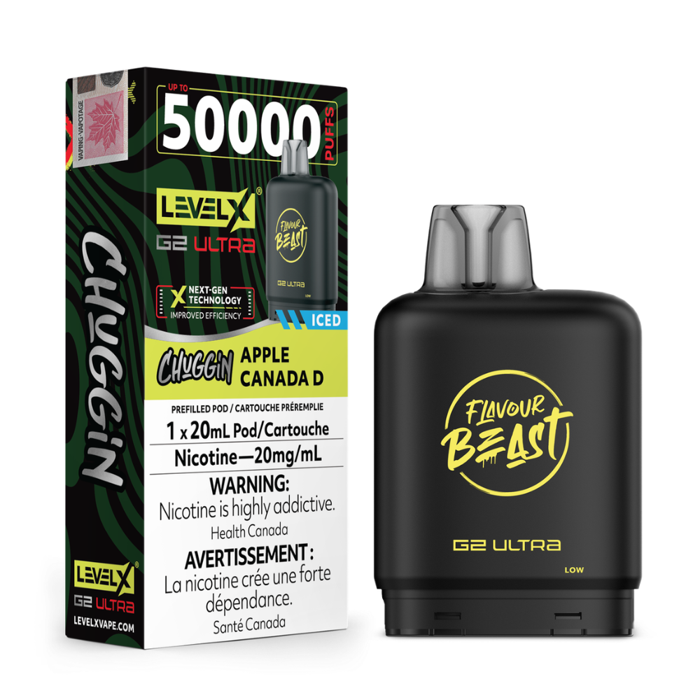 Flavour Beast Level X G2 Ultra Chuggin Vape Pod - 50K - 20mL - view 2