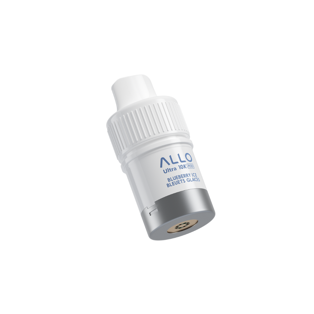 Allo Ultra 10k Hybrid Pre-filled Vape Pod - Blueberry Ice | ALLO | Same-day GTA vape delivery
