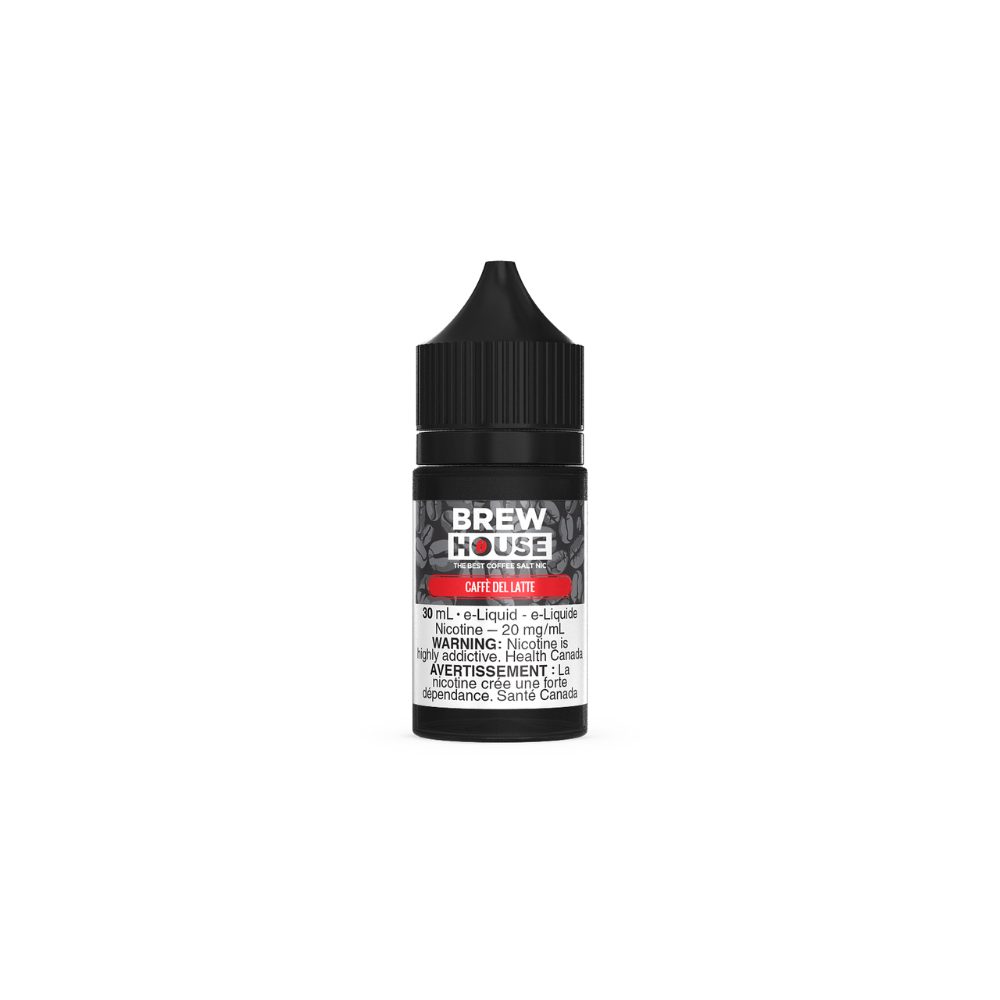 Brew House Salt Nic - Caffe Del Latte 30ml 20mg | Brew House | Same-day GTA vape delivery