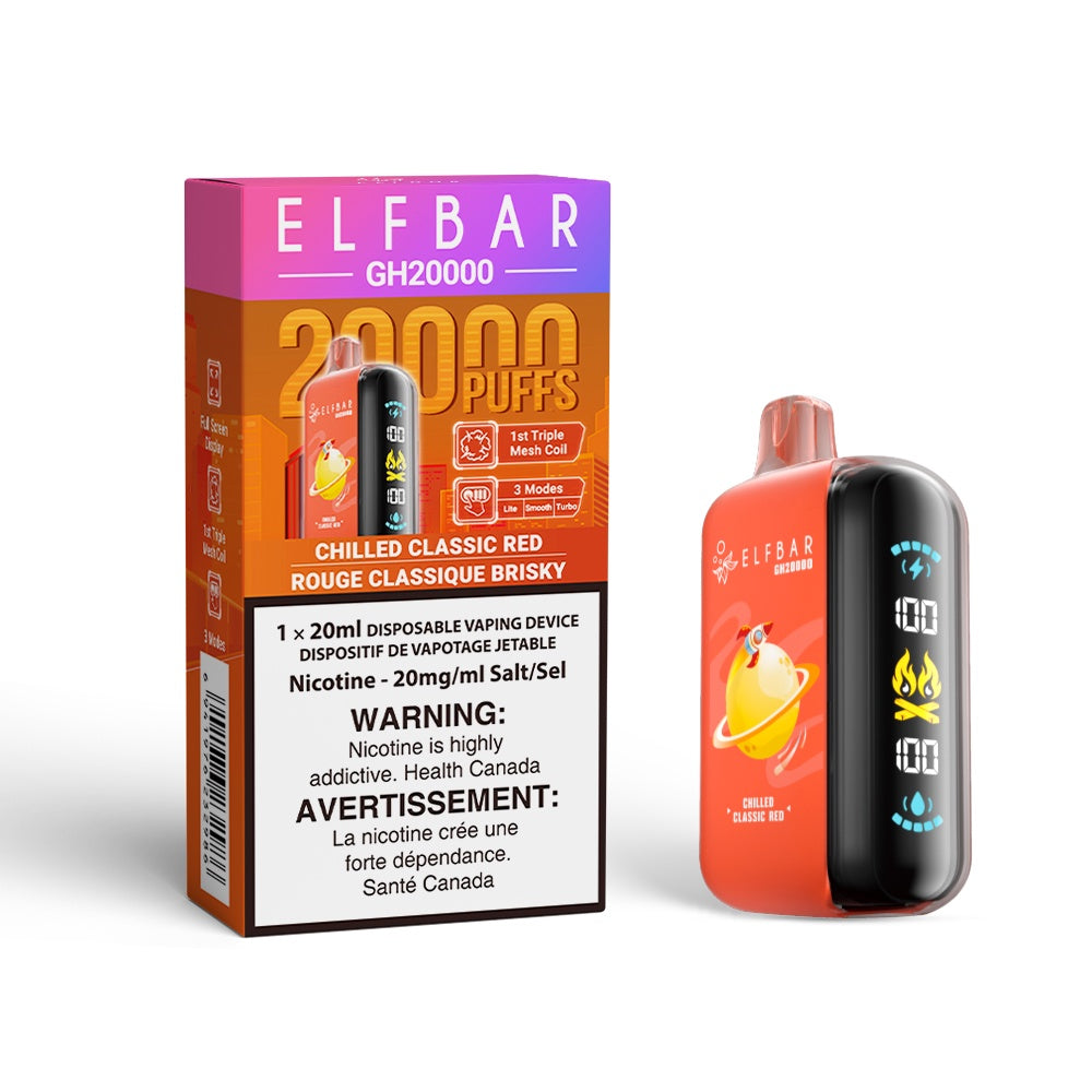 Elf Bar GH20000 - Chilled Classic Red | Elf Bar | Same-day GTA vape delivery