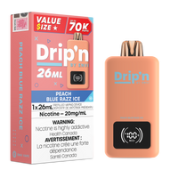 Drip'n By Envi 70k - Peach Blue Razz Ice