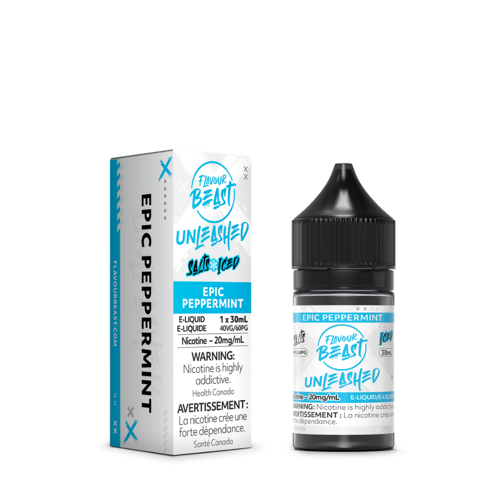 Flavour Beast Unleashed Salts E-Liquid 30mL 20mg - Epic Peppermint