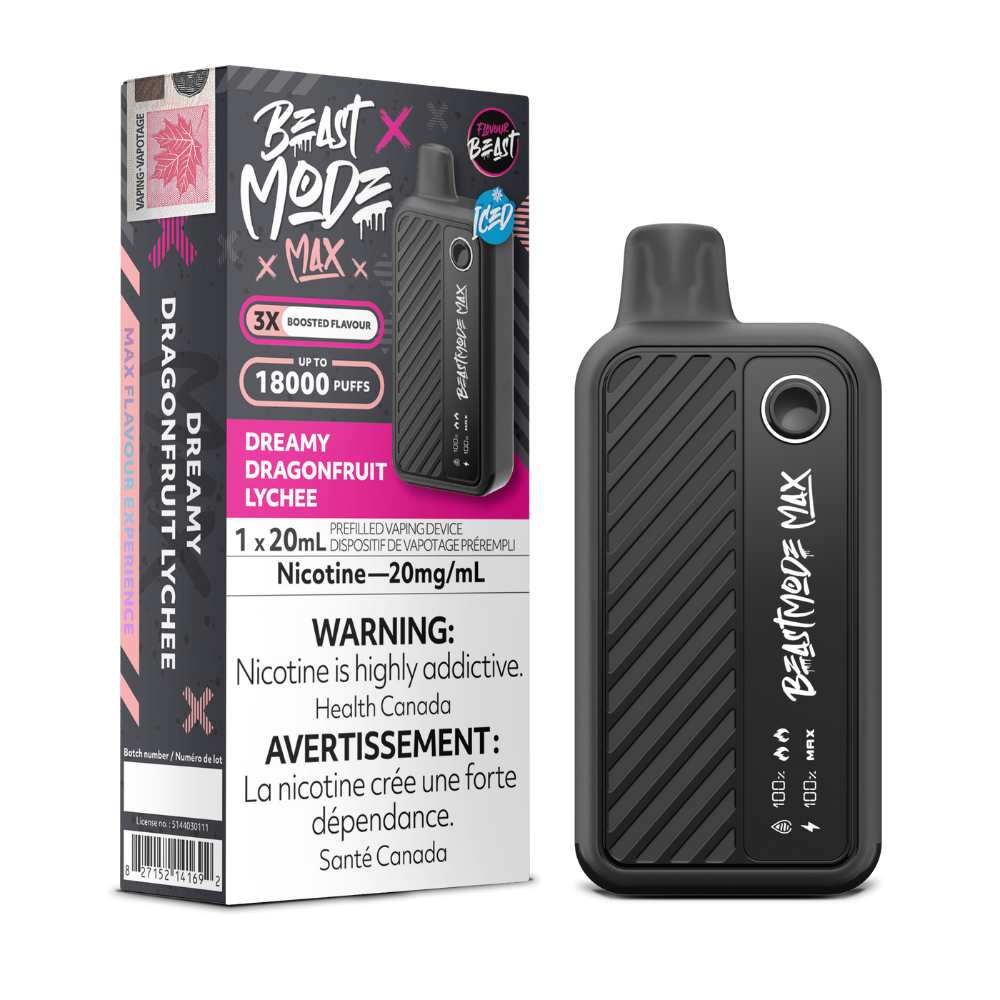 Flavour Beast - Beast Mode Max Disposable Vape - Dreamy Dragonfruit Lychee | Flavour Beast | Same-day GTA vape delivery
