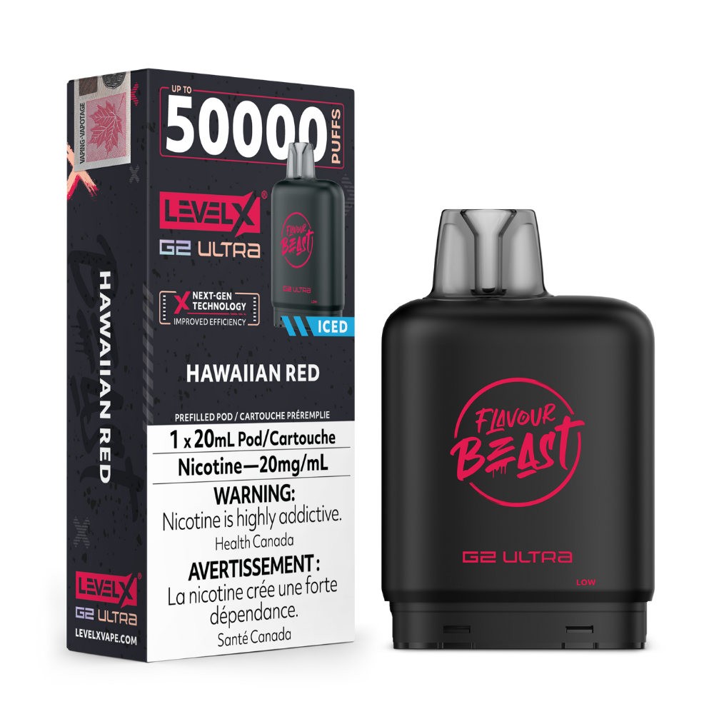 Flavour Beast Level X G2 Ultra - Hawaiian Red Iced