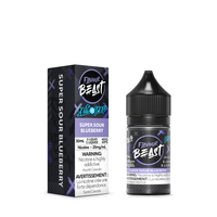 Flavour Beast Salts Super Sour Blueberry Iced 30mL 20 mg