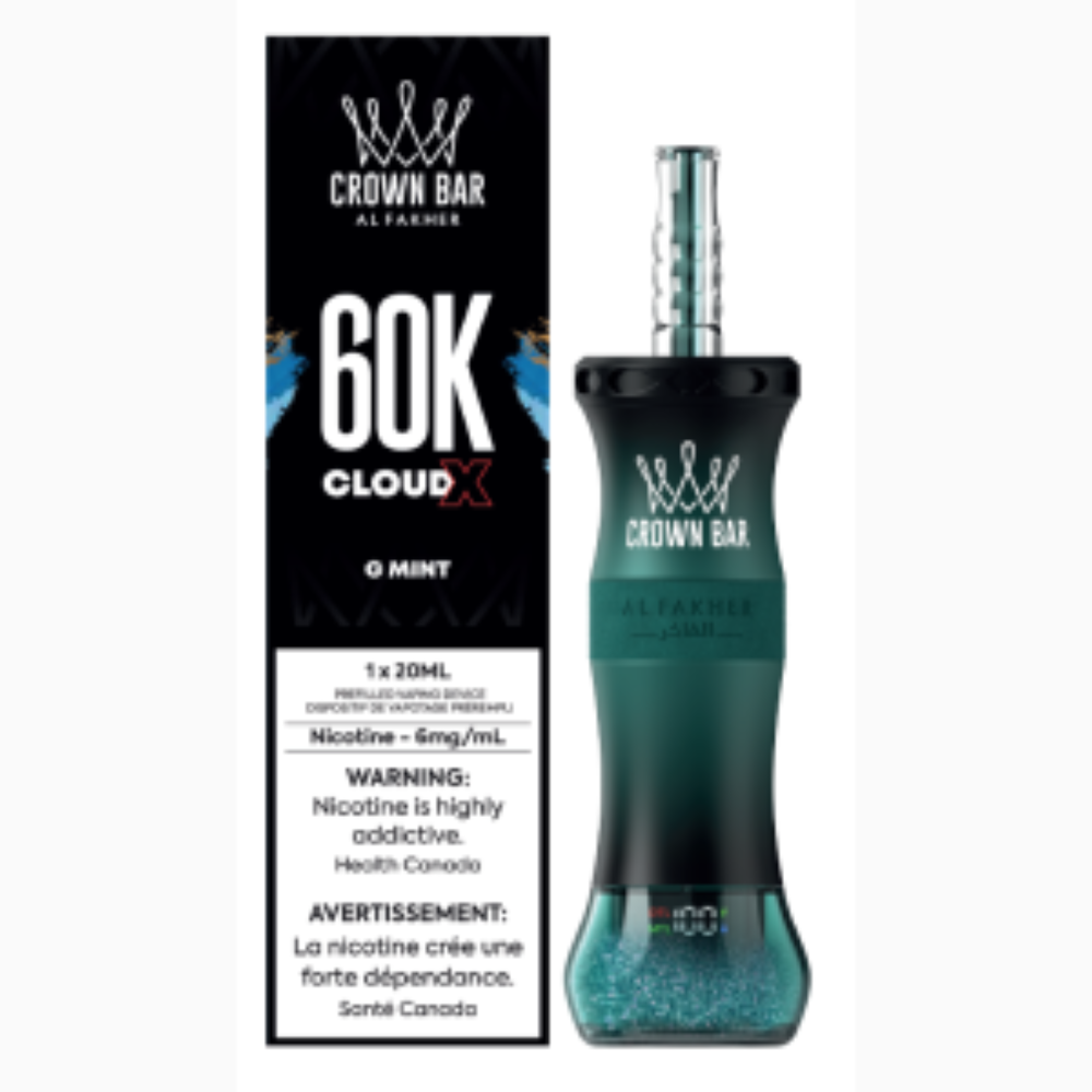 Al Fakher Crown Bar Cloud X 60k Disposable Vape disposable vape