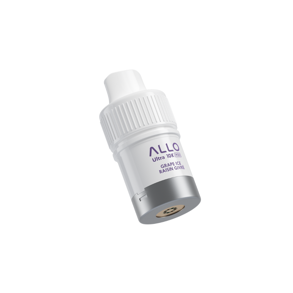 Allo Ultra 10k Hybrid Pre-filled Vape Pod - Grape Ice | ALLO | Same-day GTA vape delivery