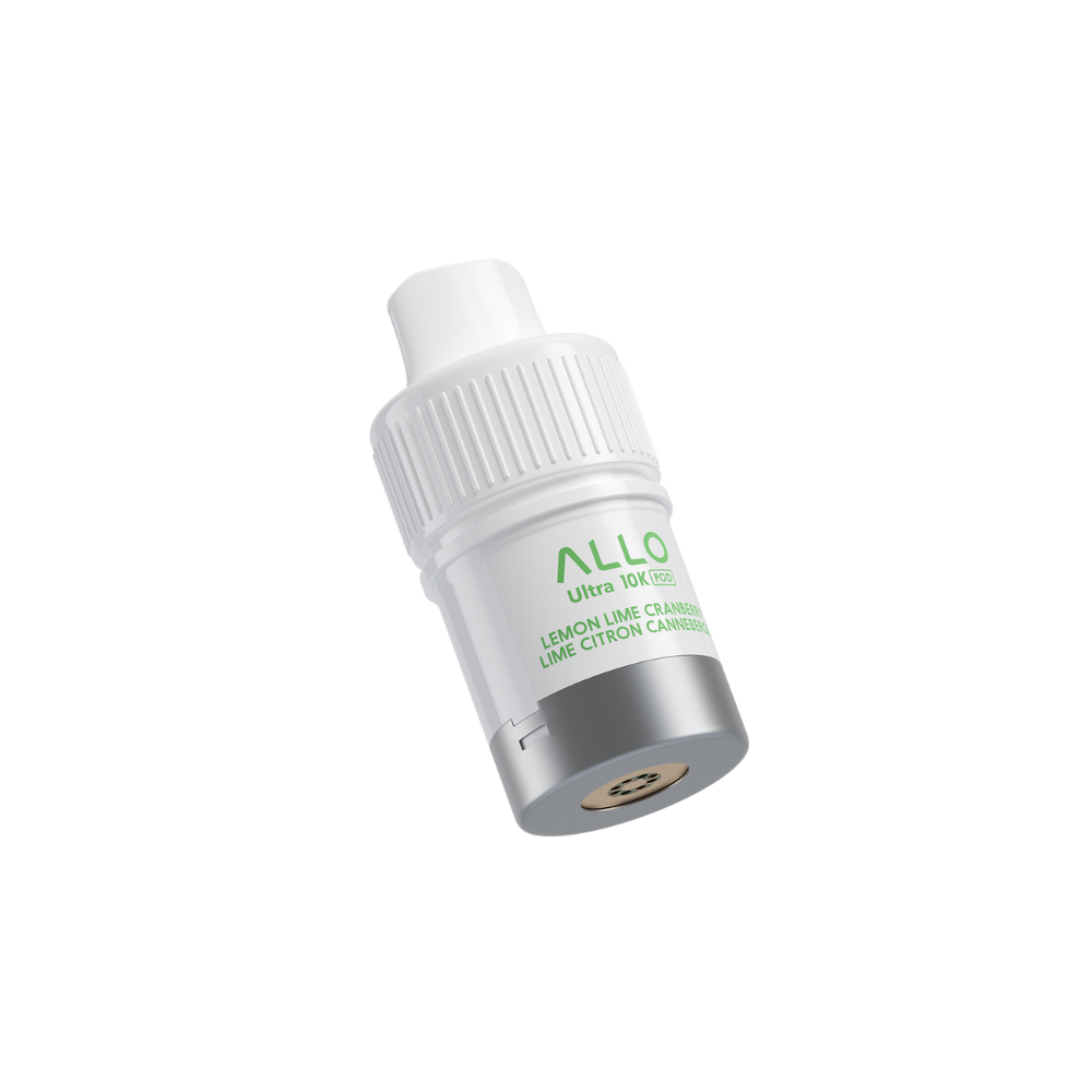 Allo Ultra 10k Hybrid Pre-filled Vape Pod - Lemon Lime Cranberry | ALLO | Same-day GTA vape delivery