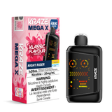 Kraze Mega X 48K Klassic Flavours Series Disposable Vape - 20mL - 20mg disposable vape