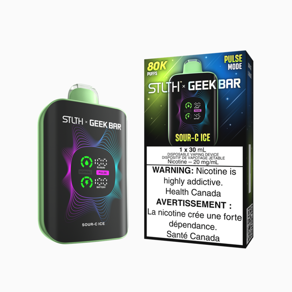 Stlth x Geek Bar 80K Disposable vape - Sour C Ice