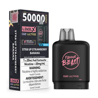 Flavour Beast Level X G2 Ultra - Str8 Up Strawberry Banana Iced