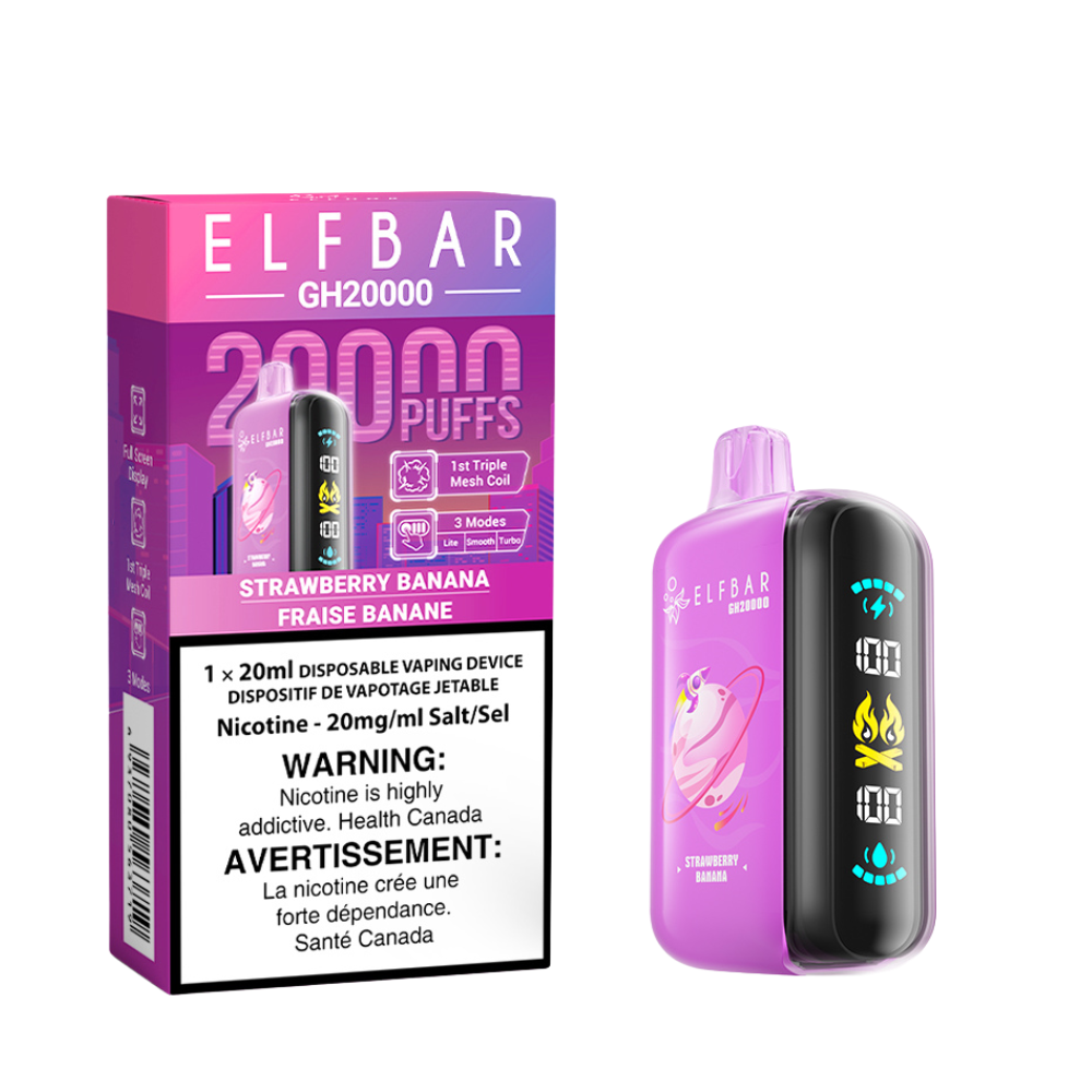 Elf Bar GH20000 - Strawberry Banana