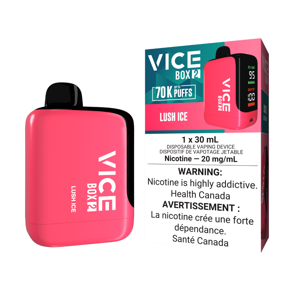 Vice Box 2 Disposable Vape - Lush Ice | VICE | Same-day GTA vape delivery