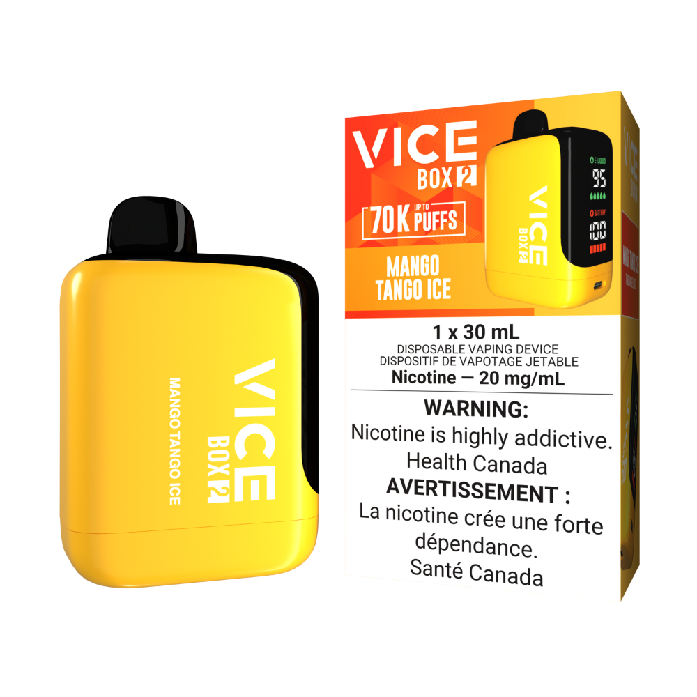 Vice Box 2 Disposable Vape - Mango Tango Ice | VICE | Same-day GTA vape delivery