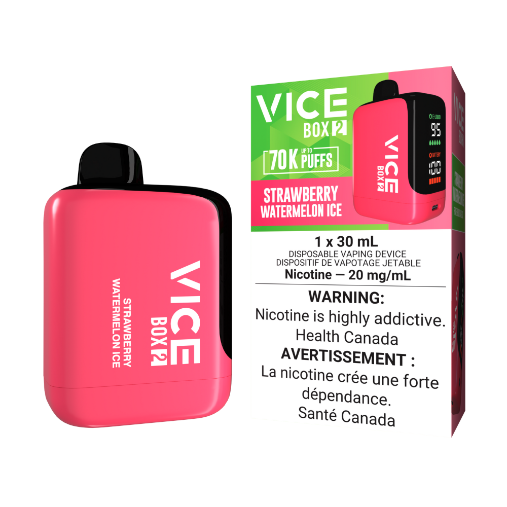 Vice Box 2 Disposable Vape - Strawberry Watermelon Ice | VICE | Same-day GTA vape delivery