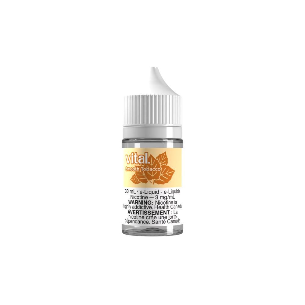 Vital Freebase Vape Juice Nic Free  60mL - Smooth Tobacco