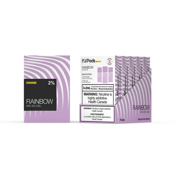 Z Pods 3 x 2mL Pods 400 Puffs - Rainbow