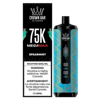 Al Fakher Crown Bar Mega Max 75k Disposable Vape - Spearmint