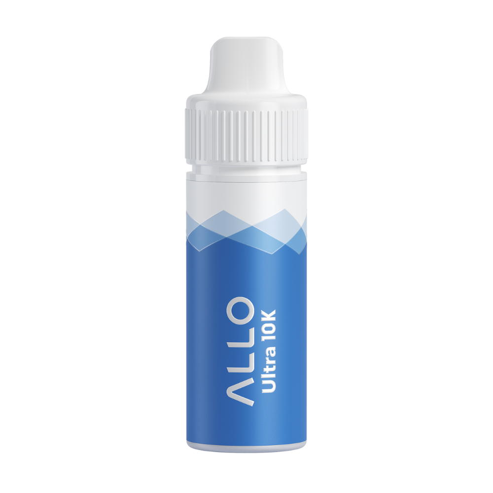 Allo Ultra 10k Hybrid Disposable Vaping Device Kit - Blueberry Ice | ALLO | Same-day GTA vape delivery