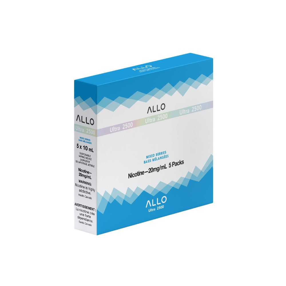 ALLO Ultra 2500 Mixed Berries 10mL 20mg 2500 Puffs