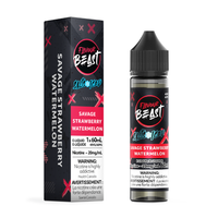 Flavour Beast Salts E-Liquid 60mL 20mg - Savage Strawberry Watermelon Iced