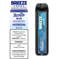 Breeze Pro S50 Zero Nic - Blue Raspberry