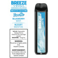 Breeze Pro S50 Zero Nic - Blueberry Mint