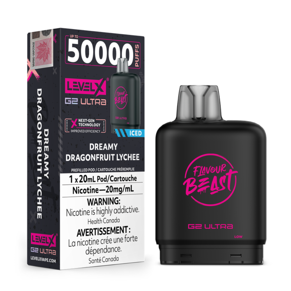 Flavour Beast Level X G2 Ultra - Dreamy Dragonfruit Lychee Iced
