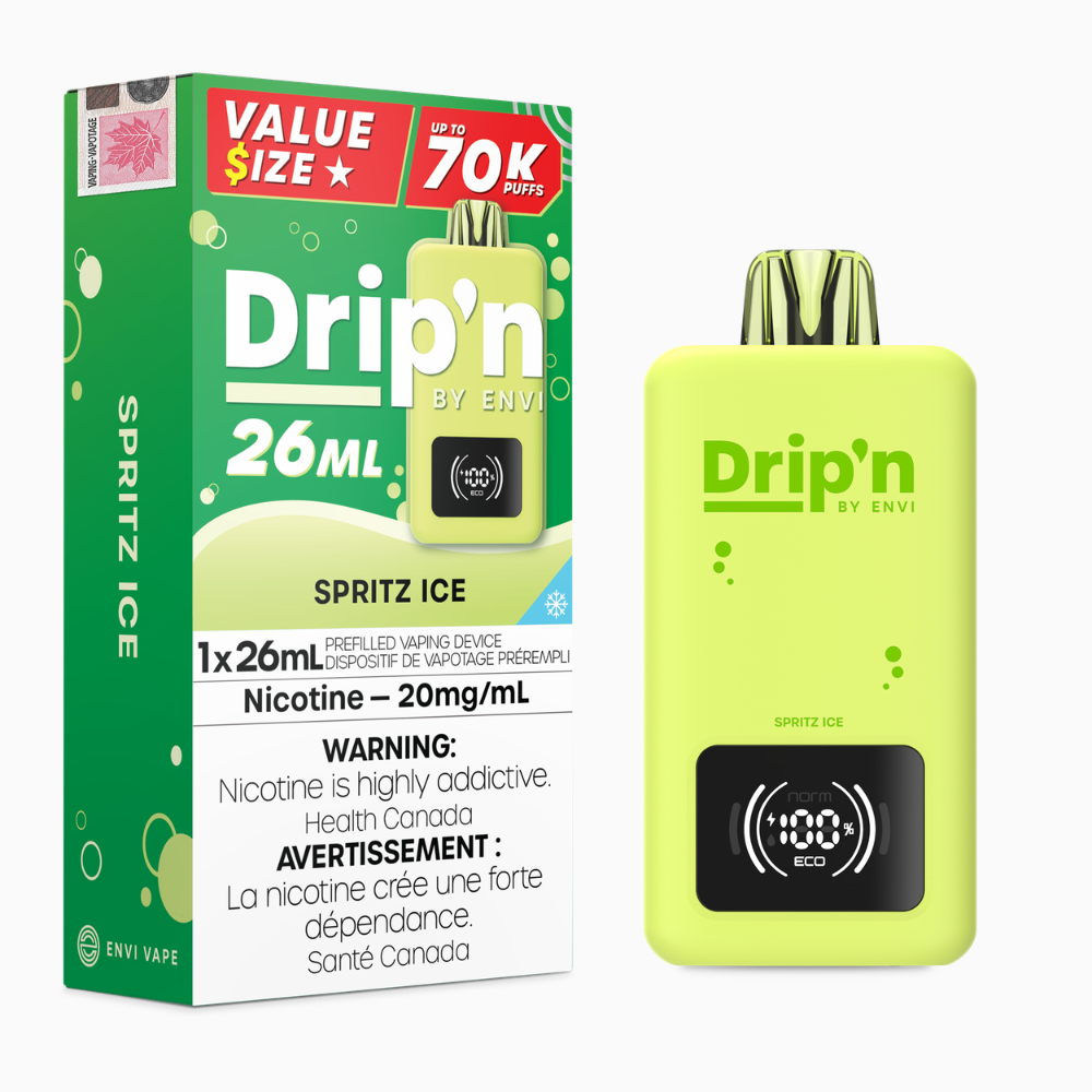 Drip'n By Envi 70k - Spritz Ice disposable vape