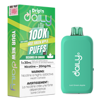 Drip'n Daily Disposable Vape - 100K Puffs - 30mL - Just Green Apple