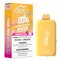 Drip'n Daily  Disposable Vape - 100K Puffs - 30mL - Just Mango Dragonfruit