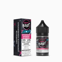 Flavour Beast Salts E-Liquid 30mL 20mg - Strawberry Raspberry Blueberry Iced
