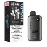 Flavour Beast Alpha Disposable Vape - 80K Puffs - Groovy Grape Passionfruit Iced