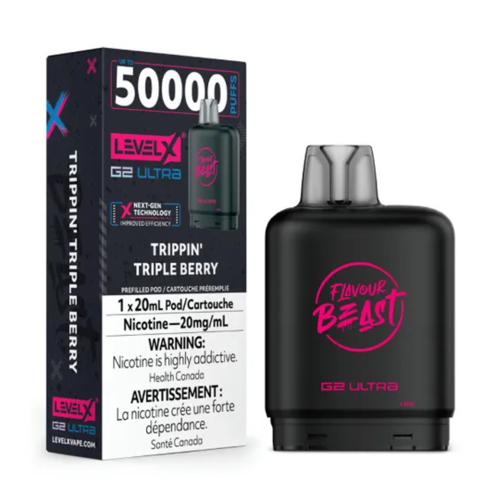 Flavour Beast Level X G2 Ultra - Trippin' Tripple Berry