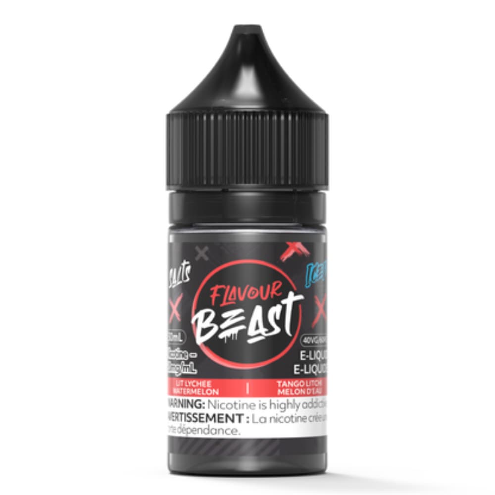 Flavour Beast Salts Lit Lychee Watermelon Iced 30mL 10mg