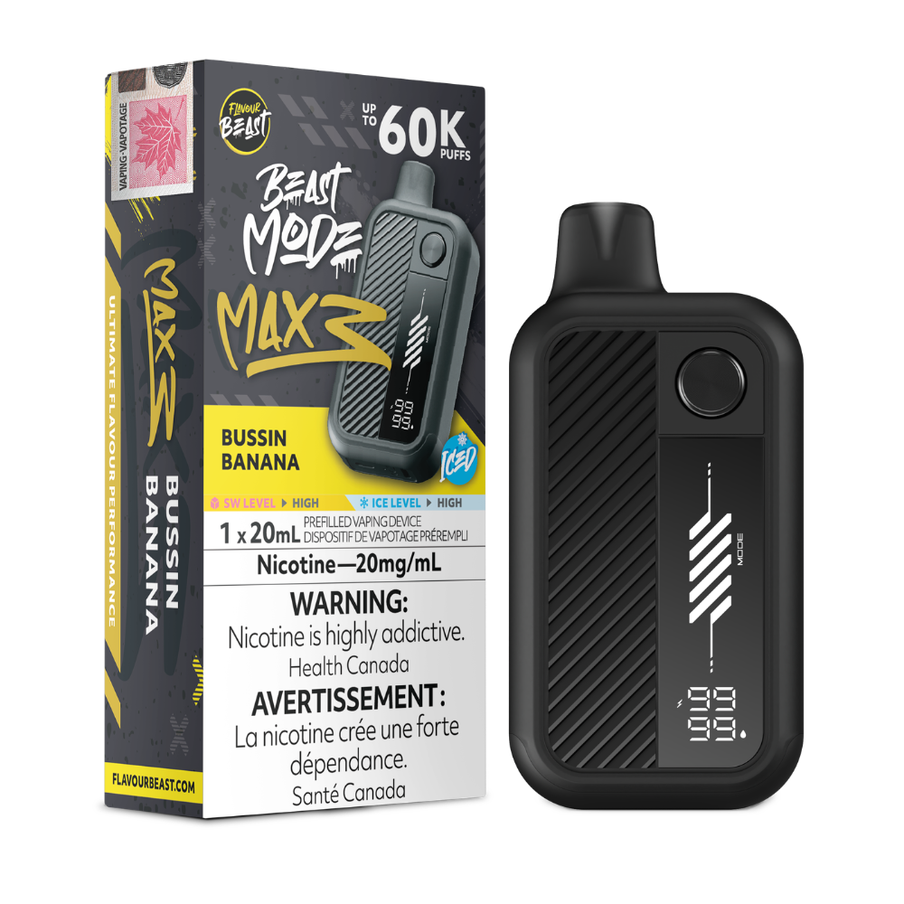 Flavour Beast Mode Max 3 Disposable Vape - 60k Puffs - 20mg - 20ml - view 2
