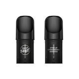 Flavour Beast Str8 Up Strawberry Banana Pods Iced 3 x 2mL 20mg