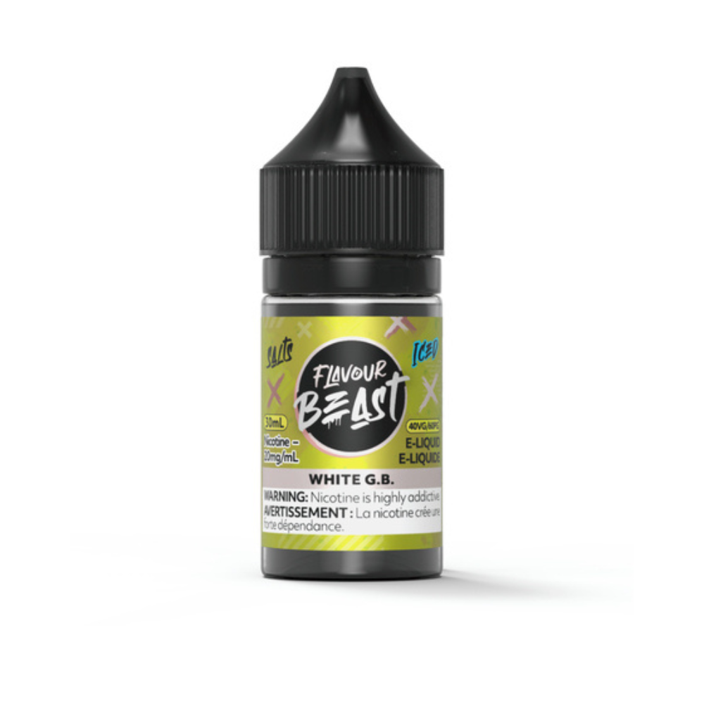 Flavour Beast Salt Iced - White G.B. 30ml 20mg | Flavour Beast | Same-day GTA vape delivery