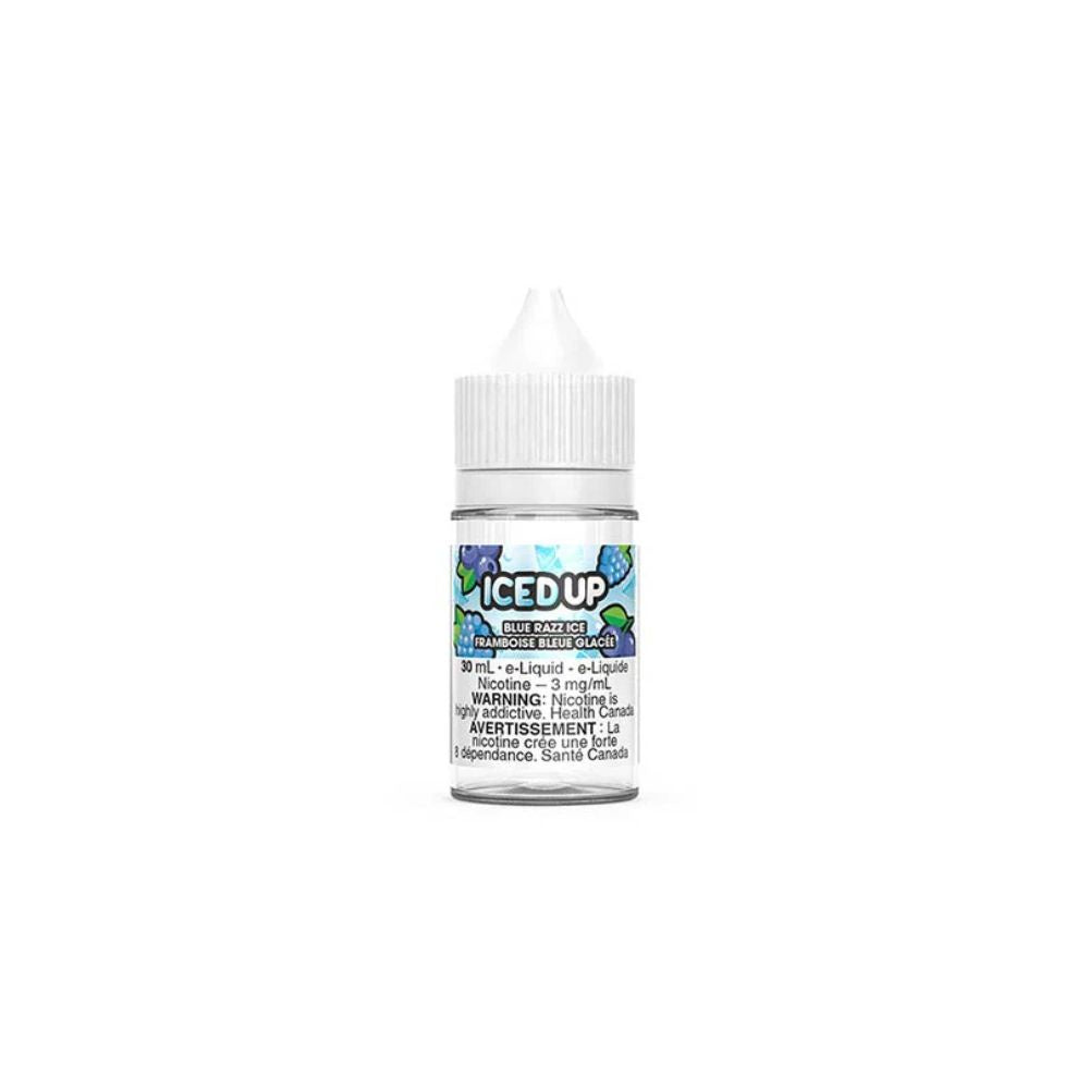 Iced Up Blue Razz Ice E-Liquid 30mL 3mg | Iced Up | Same-day GTA vape delivery